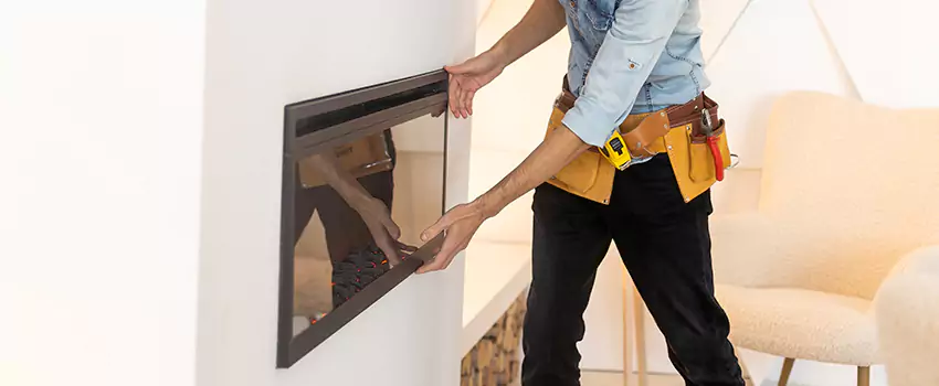 Metal Fireplace Installation in West Haven, Connecticut