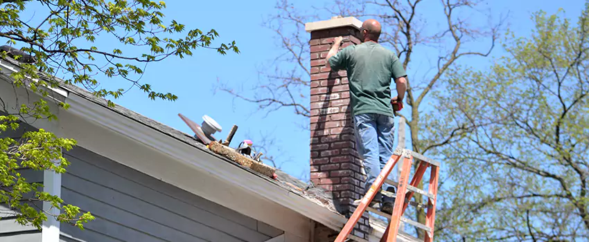Vinyl and PVC Chimney Flashing Installation in West Haven, CT